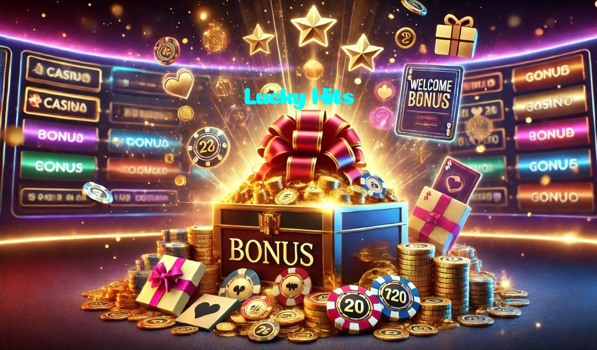 Lucky Hits casino presented on mobile device in Pakistan with slots and live games